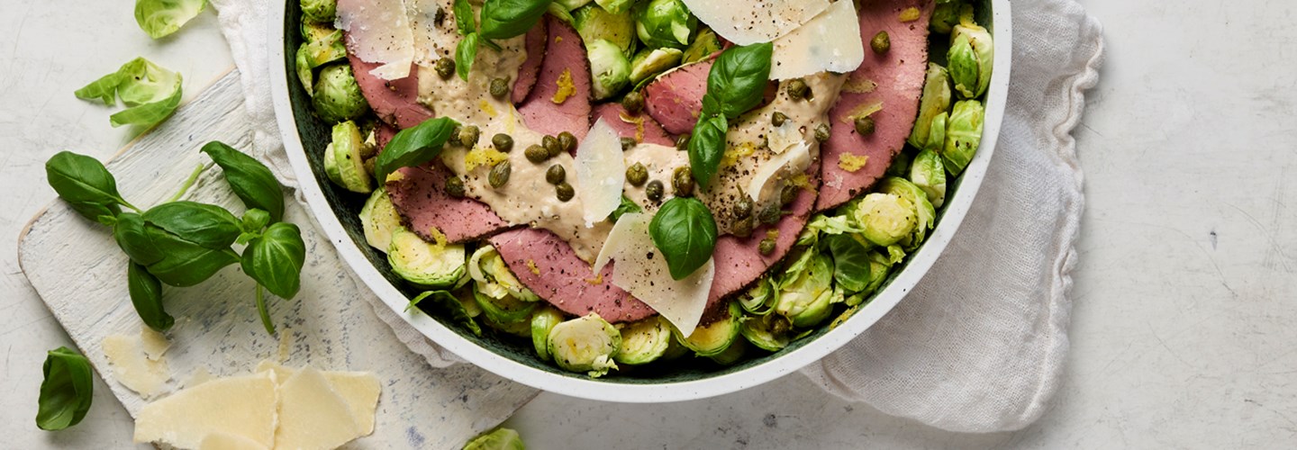 Carpaccio Af Roastbeef Med Tuncreme