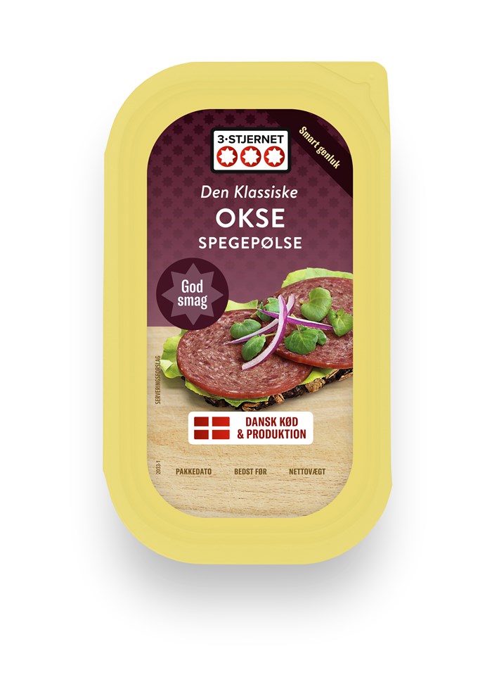 911280 3 Stjernet Denklassiske Okse 110G