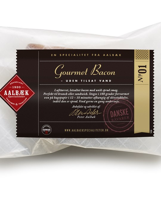 Aalbæk Gourmet Bacon 300 g
